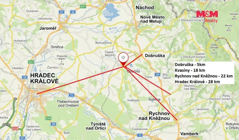 Prodej rodinného domu, Opočno, Nádražní, 120 m2