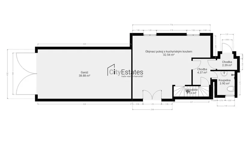 Prodej rodinného domu, Horní Bečva, 86 m2