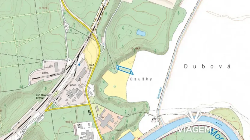 Prodej podílu zahrady, Bzenec, 441 m2