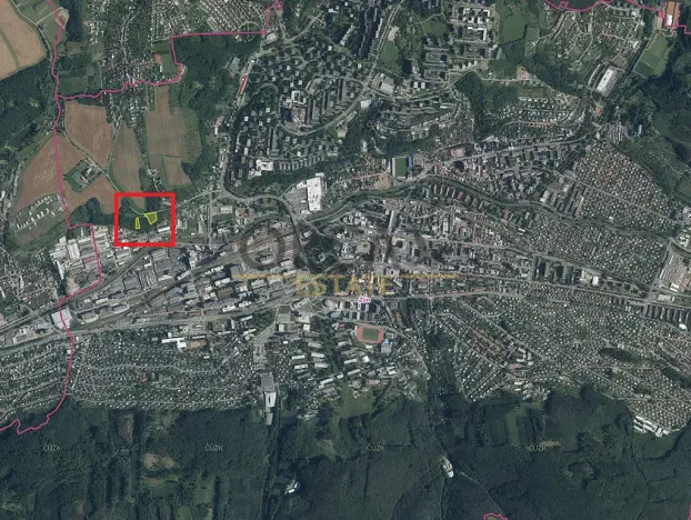 Prodej podílu pozemku, Zlín, 1165 m2