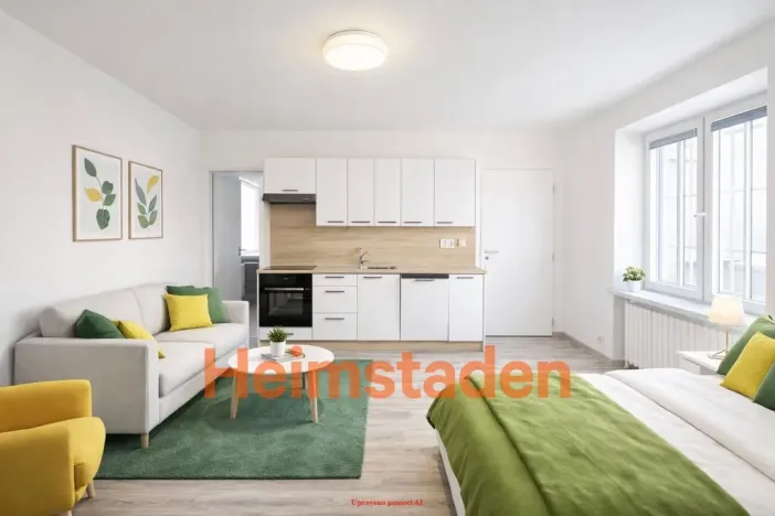 Pronájem bytu 1+kk, Ostrava - Moravská Ostrava, Na Desátém, 29 m2