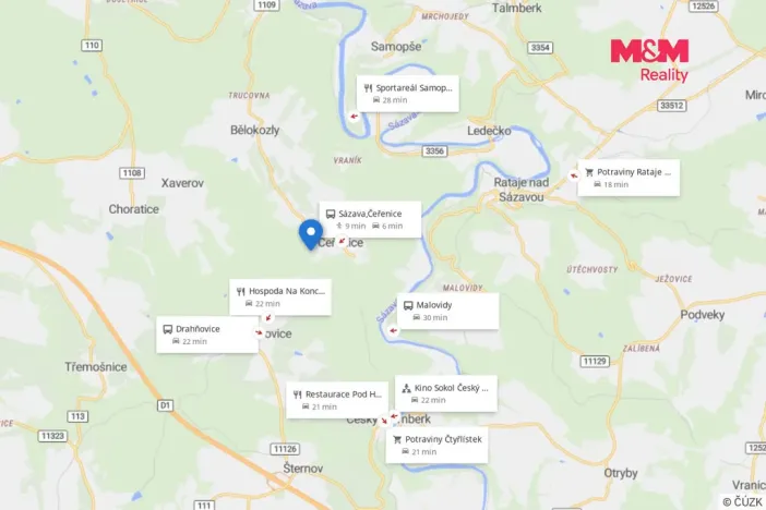 Prodej chaty, Sázava - Čeřenice, 47 m2