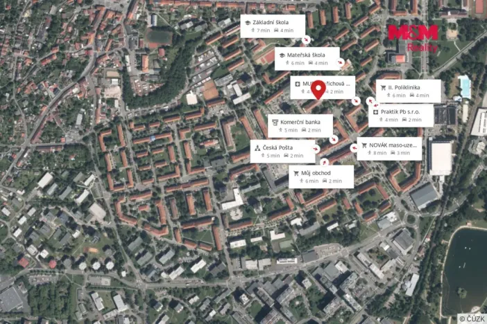 Prodej bytu 1+kk, Příbram - Příbram VII, Edvarda Beneše, 21 m2