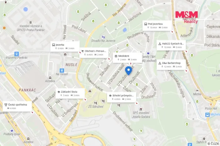 Prodej bytu 2+kk, Praha - Nusle, U družstva Život, 56 m2
