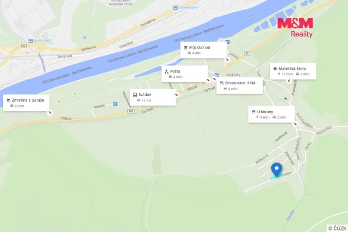 Prodej rodinného domu, Ústí nad Labem - Svádov, 210 m2