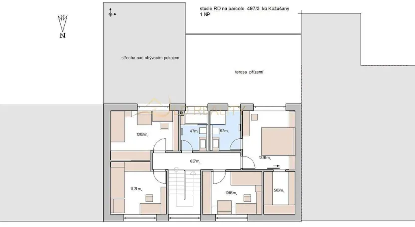 Prodej rodinného domu, Kožušany-Tážaly - Kožušany, 170 m2