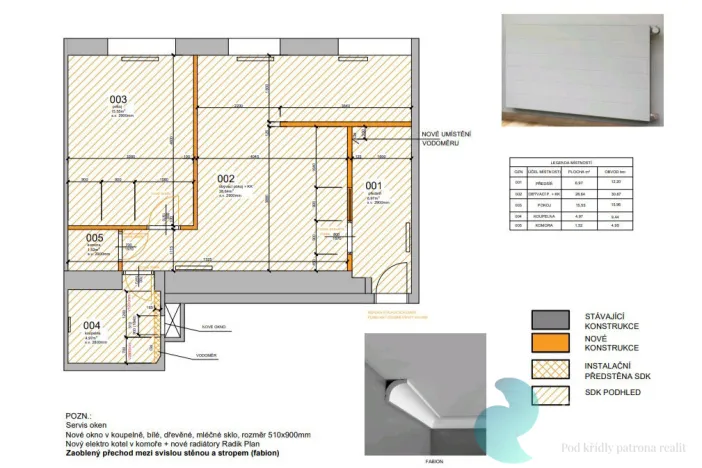 Pronájem bytu 2+kk, Praha - Vinohrady, Moravská, 56 m2