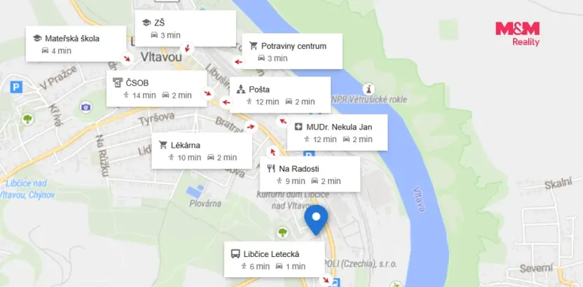 Prodej bytu 3+kk, Libčice nad Vltavou, Letecká, 68 m2