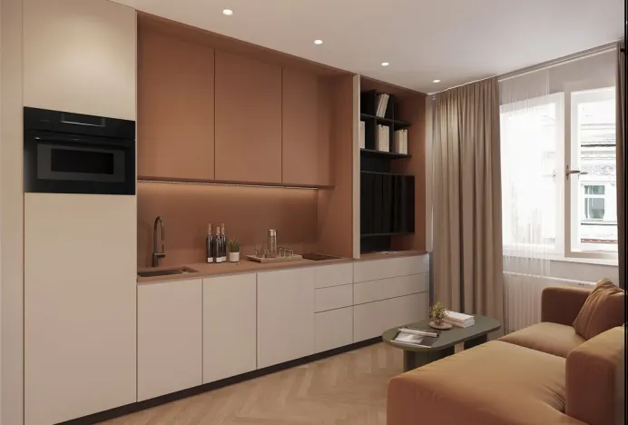 Prodej bytu 1+kk, Praha, Jeruzalémská, 23 m2