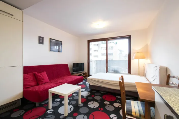 Pronájem bytu 1+kk, Praha - Vysočany, Paříkova, 29 m2