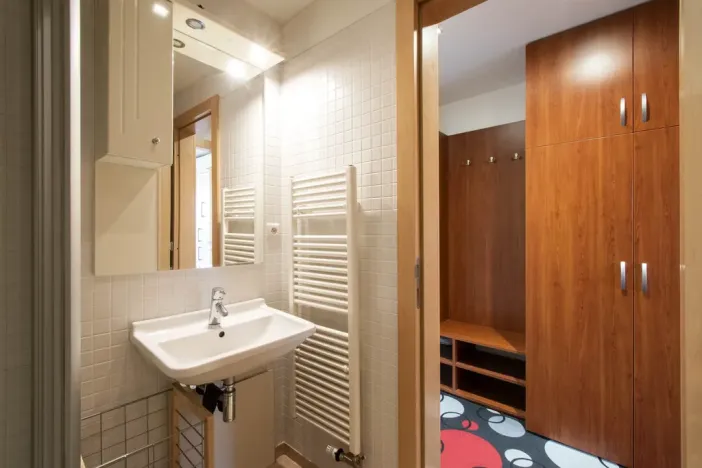 Pronájem bytu 1+kk, Praha - Vysočany, Paříkova, 29 m2