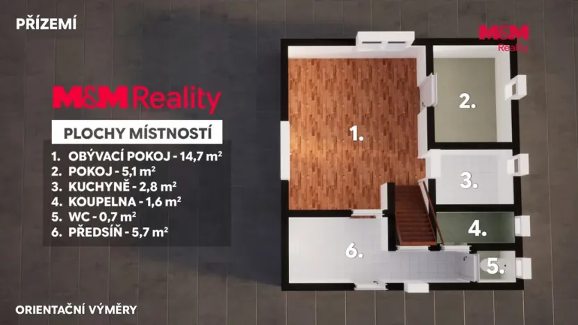 Prodej chaty, Velké Popovice - Brtnice, 92 m2