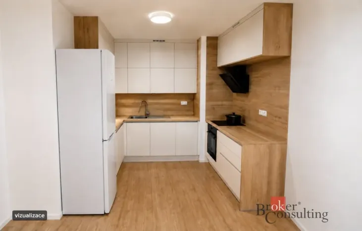 Pronájem bytu 2+kk, Brno - Maloměřice, Růženin lom, 53 m2