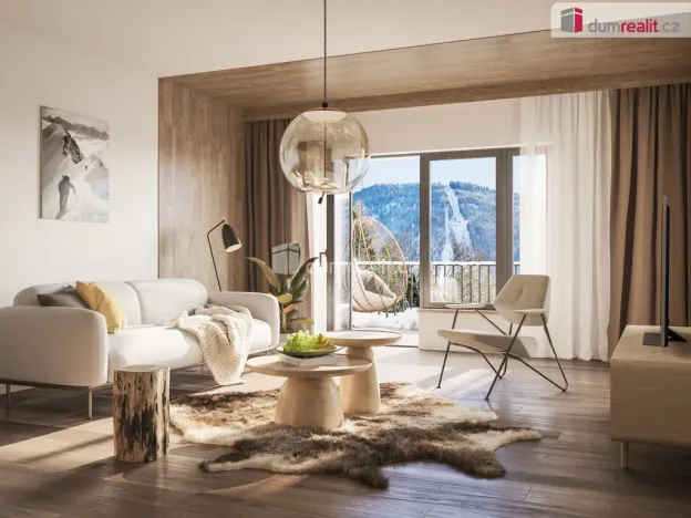 Pronájem bytu 1+kk, Harrachov - Nový Svět, 37 m2