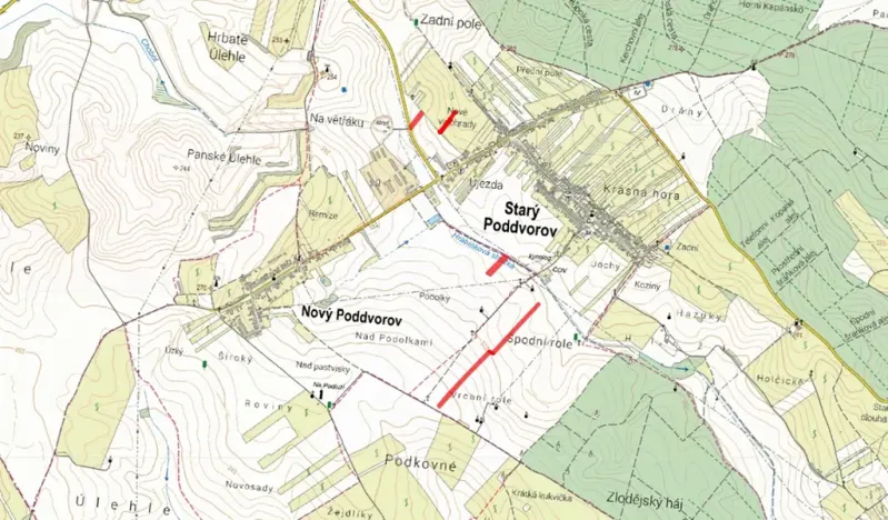 Prodej pole, Nový Poddvorov, 13951 m2