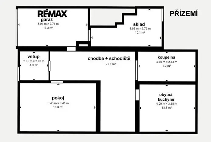 Prodej rodinného domu, Solnice, Sídliště I., 162 m2