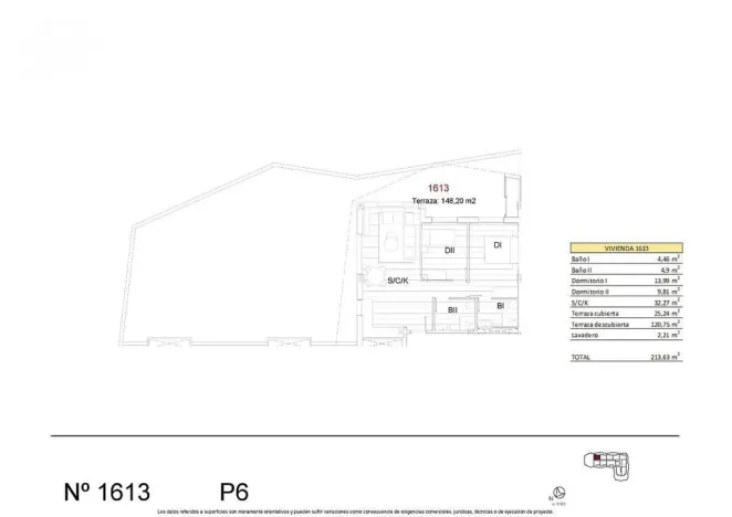 Prodej bytu 3+kk, San Miguel de Salinas, Alicante, Španělsko, 65 m2