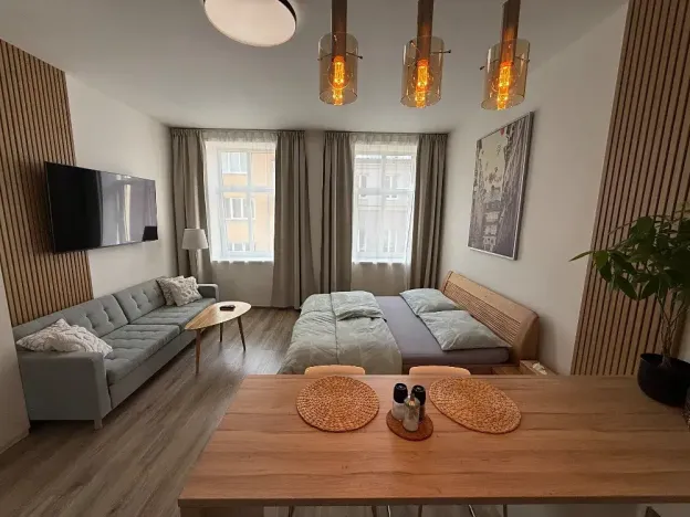 Pronájem bytu 1+kk, Brno, Francouzská, 40 m2