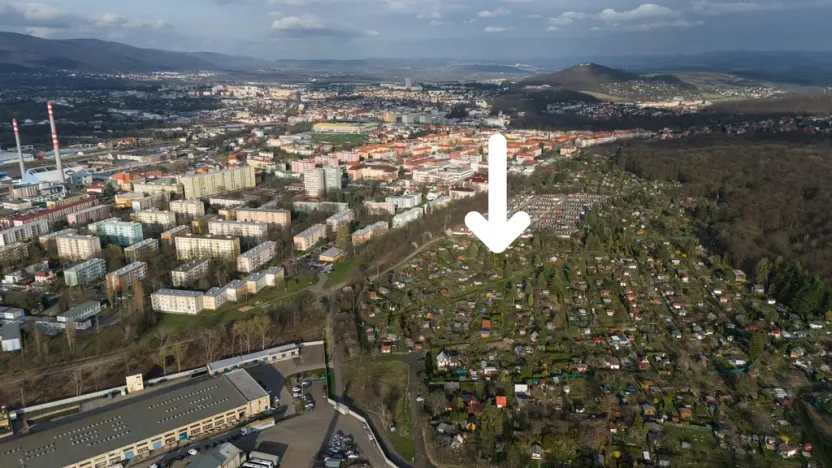 Prodej zahrady, Teplice - Řetenice, Bratislavská, 13 m2