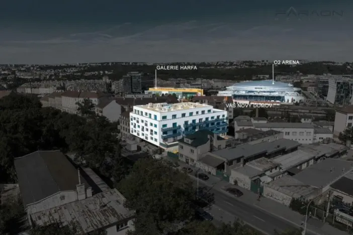 Prodej bytu 2+kk, Praha - Vysočany, Spojovací, 87 m2