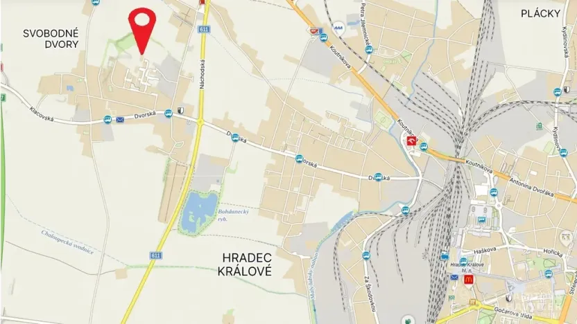Prodej garáže, Hradec Králové, K Meteoru, 16 m2