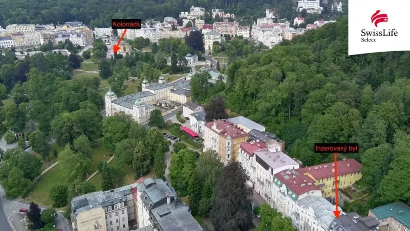 Prodej bytu 3+kk, Mariánské Lázně, Anglická, 70 m2