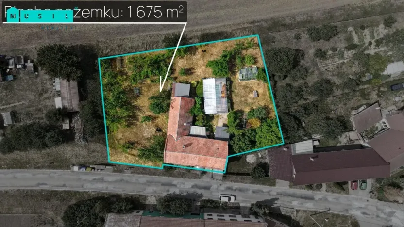 Prodej rodinného domu, Křižanovice u Vyškova, 1675 m2