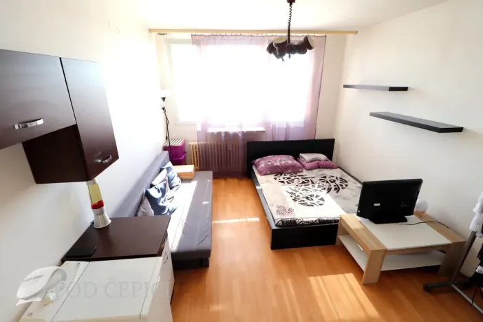 Pronájem bytu 1+kk, Brno, Halasovo náměstí, 24 m2