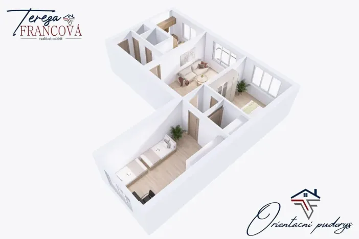 Prodej bytu 3+1, Olomouc, Karafiátová, 79 m2