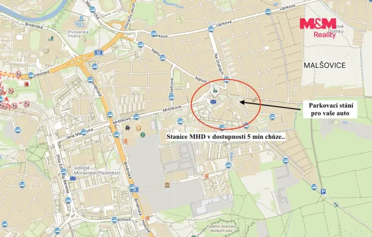 Pronájem garážového stání, Hradec Králové, Na Občinách, 15 m2