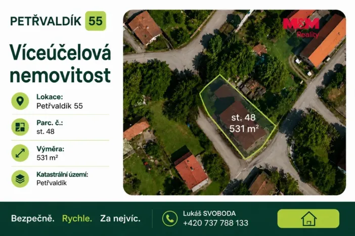 Prodej činžovního domu, Petřvald - Petřvald 2-Petřvaldík, 609 m2