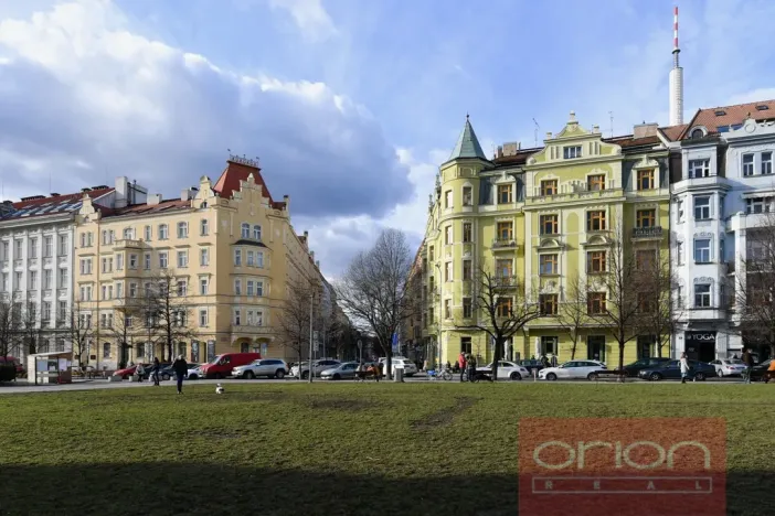 Pronájem bytu 2+kk, Praha - Vinohrady, náměstí Jiřího z Poděbrad, 54 m2