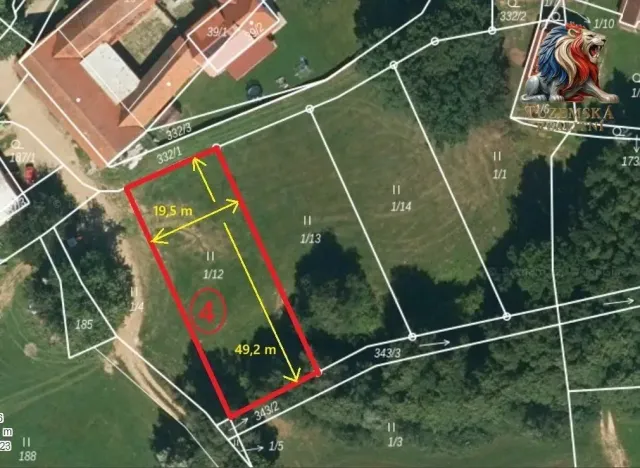 Prodej pozemku pro bydlení, Nová Cerekev - Chmelná, 955 m2
