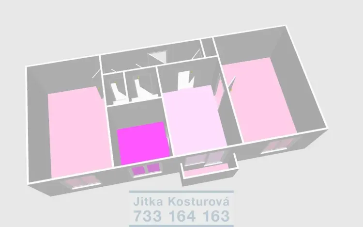 Prodej bytu 3+1, Krnov - Pod Cvilínem, Tyršova, 60 m2