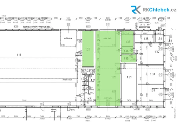 Pronájem kanceláře, Frýdek-Místek, Národních mučedníků, 73 m2