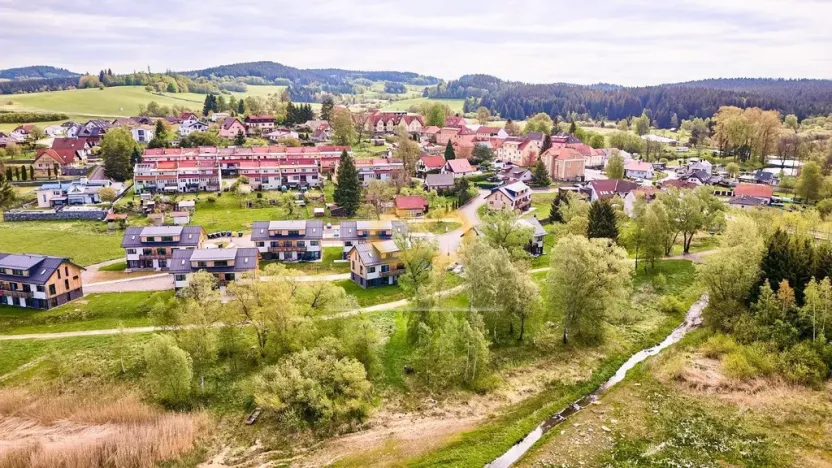 Prodej bytu 1+kk, Černá v Pošumaví, 33 m2
