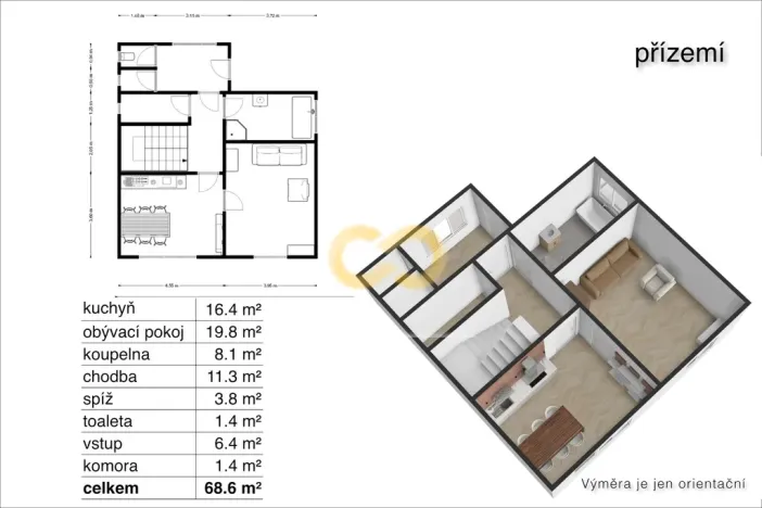 Prodej rodinného domu, Praha, K Lahovičkám, 150 m2