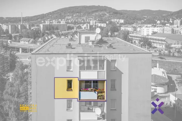 Prodej bytu 2+kk, Vsetín - Rokytnice, Okružní, 36 m2