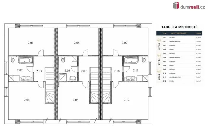 Prodej bytu 4+kk, Ostrov - Květnová, 93 m2