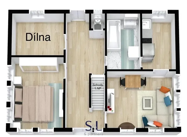 Prodej chalupy, Prysk, 190 m2