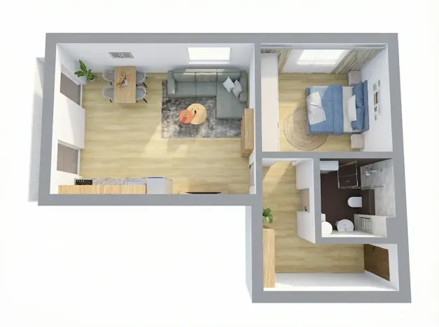 Prodej bytu 2+kk, Lavičky, 57 m2