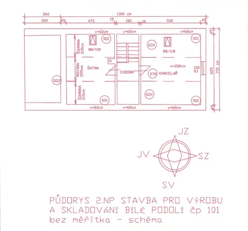 Prodej rodinného domu, Bílé Podolí, 136 m2
