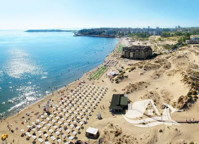 Prodej bytu 1+kk, Nesebar, Bulharsko, 31 m2