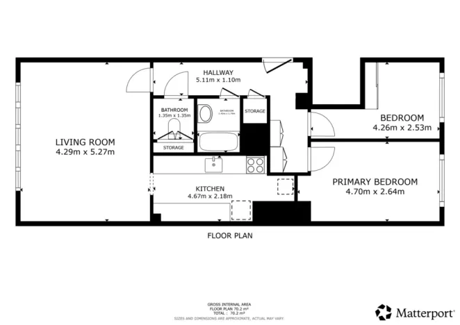 Prodej bytu 3+kk, Praha, Moskevská, 67 m2