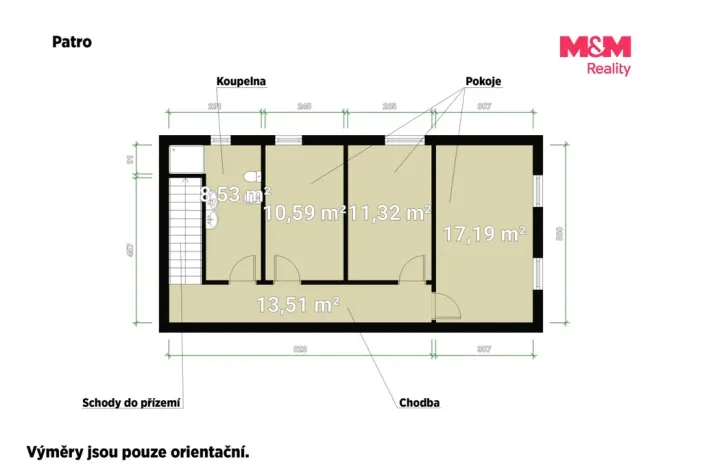 Pronájem rodinného domu, Horšovský Týn, Dostojevského, 124 m2
