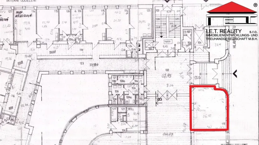 Pronájem obchodního prostoru, Ostrava, Sokolská třída, 37 m2