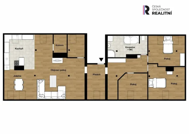 Pronájem bytu 4+kk, Mikulov, Nová, 168 m2