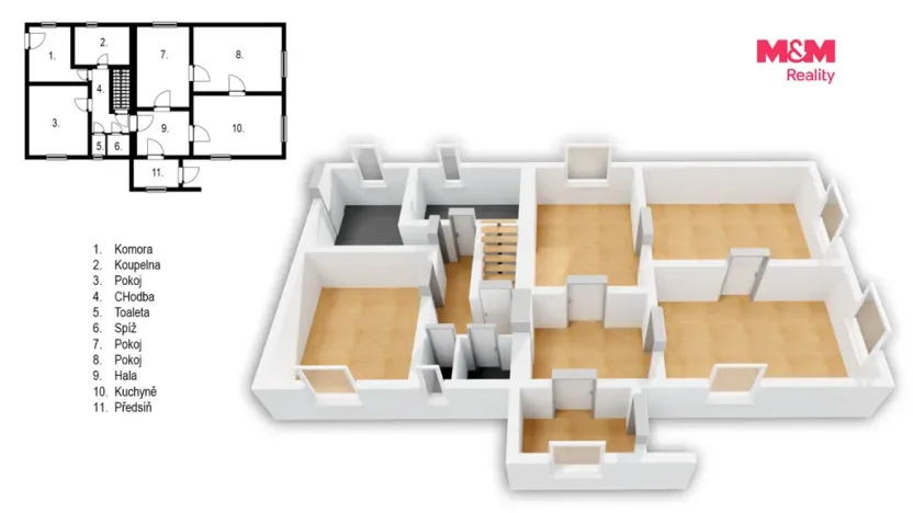 Prodej rodinného domu, Uhersko, 128 m2