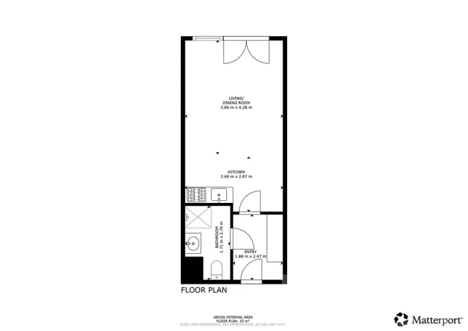 Pronájem bytu 1+kk, Praha - Háje, Výstavní, 33 m2