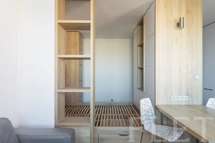 Pronájem bytu 1+kk, Praha - Záběhlice, Topolová, 31 m2